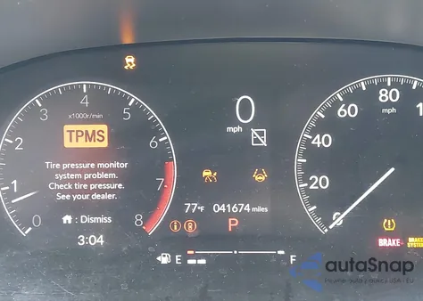 2024 Honda Civic Ex z USA, uszkodzony, nr VIN 2HGFE1F73RH307369